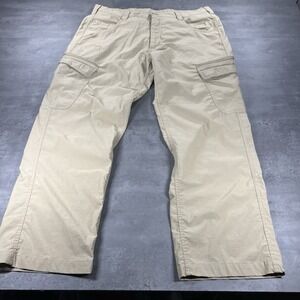 Propper Pants Men 36x30 Cargo Khaki Tan Performance Ripstop Athletic Lightweight